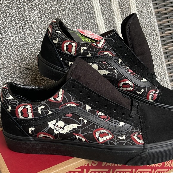 Vans Old Skool Glow Frights Black/Black WMNS - Picture 7 of 16